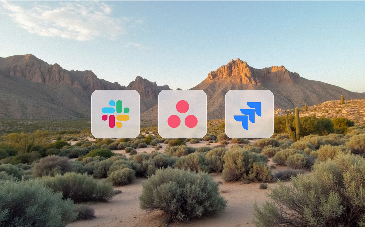 Desert landscape representing clear team communication